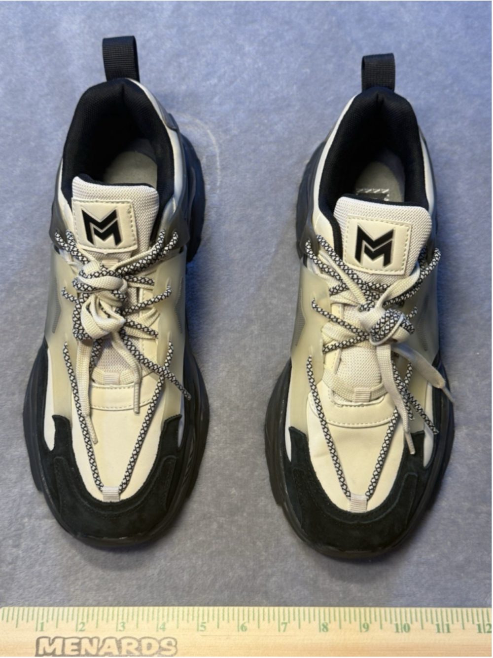 Mazino Men's Arctic Fashion Chunky Sole Sneakers Casual Shoes Size 11